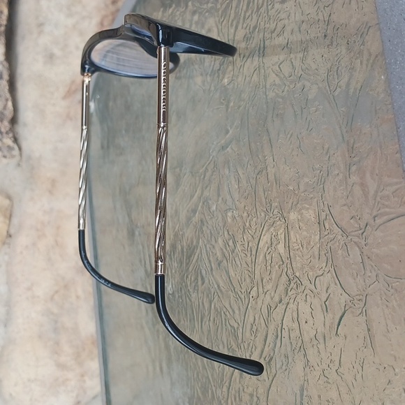 Women's BURBERRY eyeglass frames B2189 black and gold - Picture 7 of 10